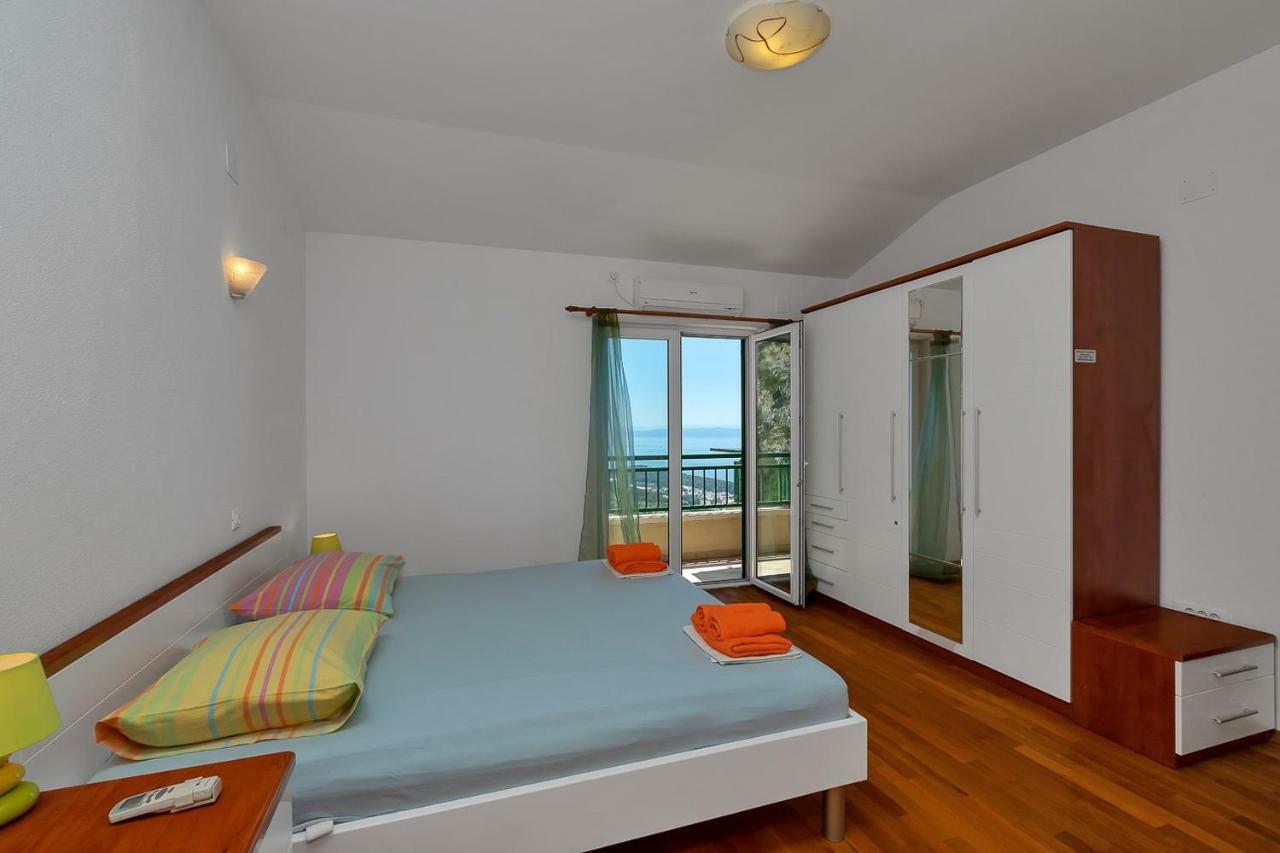 Villa Makar,Heated Pool,Gym,Grill,Seaview ماكارسكا المظهر الخارجي الصورة