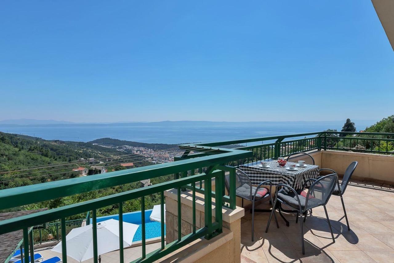 Villa Makar,Heated Pool,Gym,Grill,Seaview ماكارسكا المظهر الخارجي الصورة